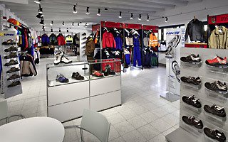 Interior of the Trebes + Henning showroom